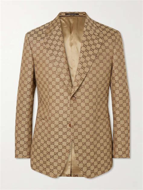 gucci plaid suit